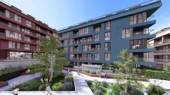 İstanbul Beykoz'da Düşük Katlı Modern Daireler
